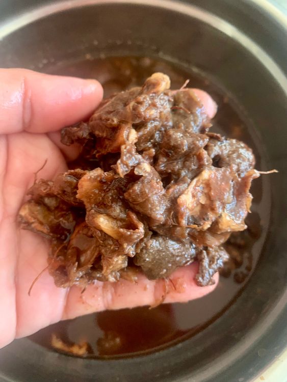 Step 2.1: In a bowl, add tamarind and dates