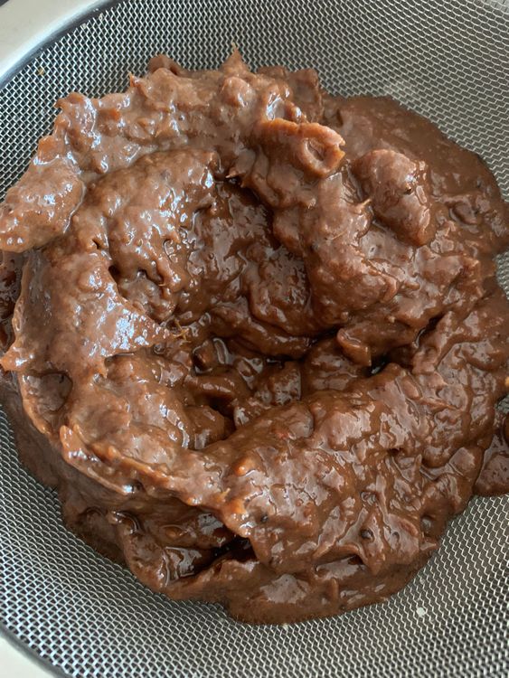 Step 2.1: Once softened, blend the mixture into a smooth paste