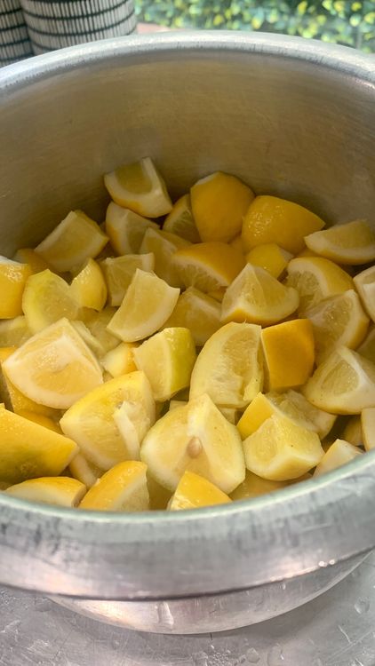 Step 1.1: Add salt and turmeric, and mix to combine
