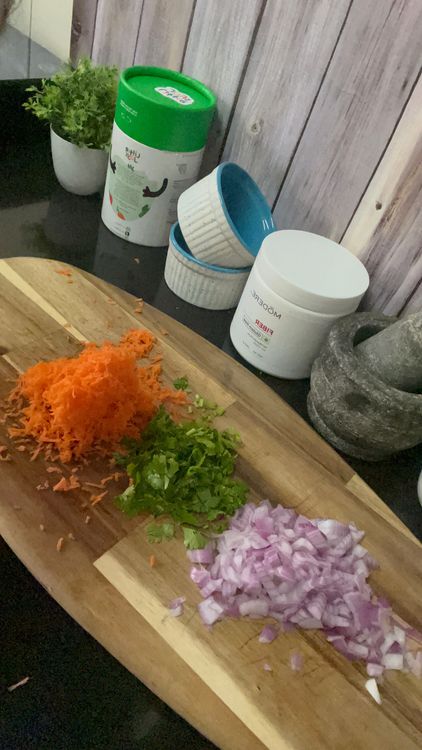 Step 1.2: Chop vegetables of your choice