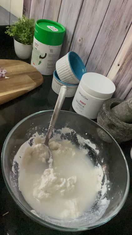 Step 1.1: Take the batter and set the consistency by adding more water