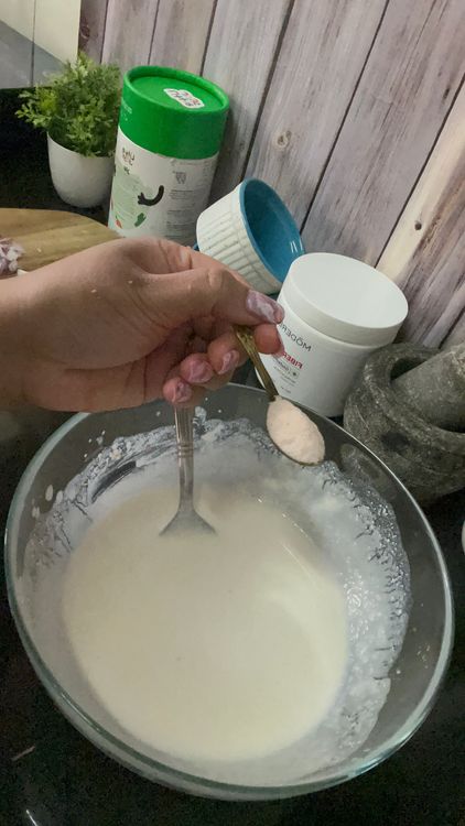 Step 1.1: Add salt and vegetables in the batter