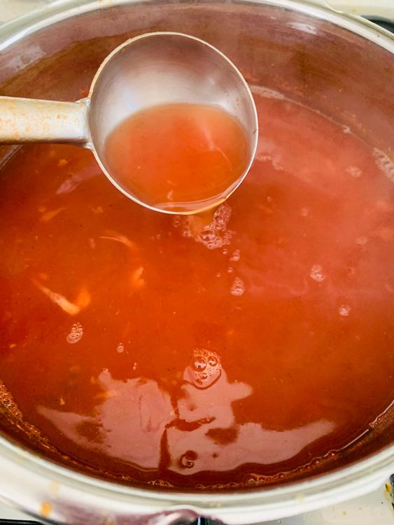 Step 3.1: Let it simmer gently for 8–10 minutes, allowing the flavors to develop