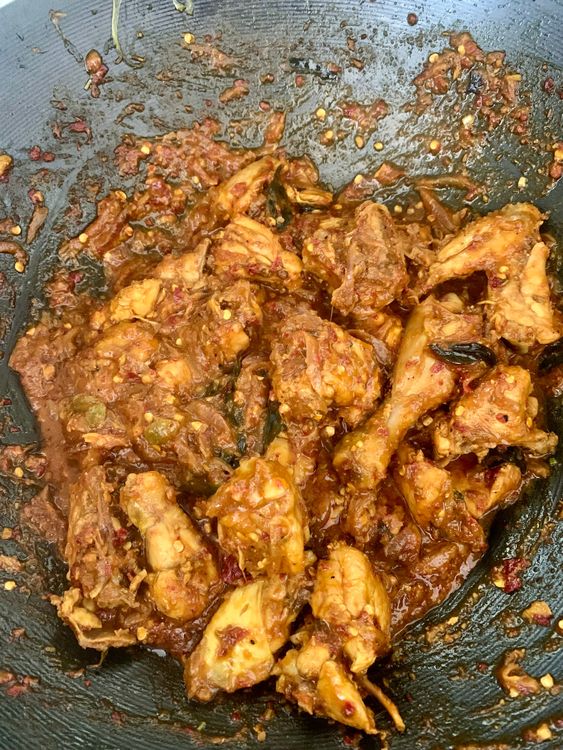 Step 1.1: Adjust seasoning, garnish with fresh coriander leaves, and serve hot with roti, naan, or rice