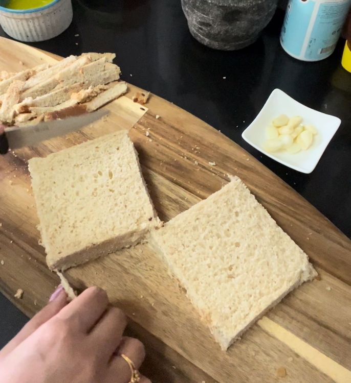Step 1.2: Cut the sides and divide into cubes
