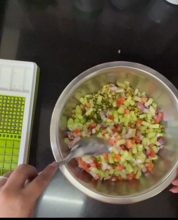 Step 1.1: Mix all of them gently together
