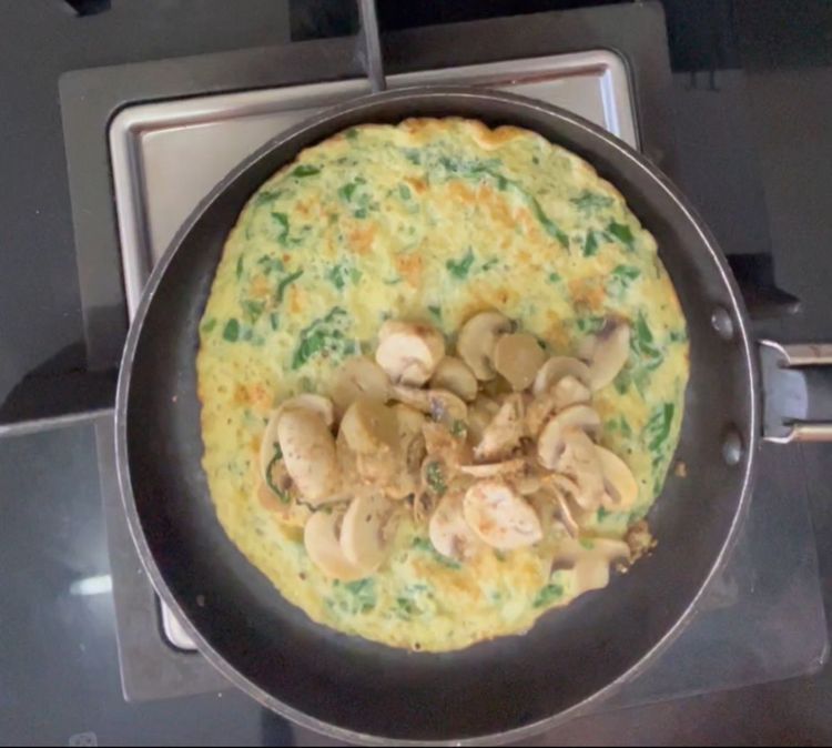 Step 1.2: Now again flip it in put your stuffing on it along with your favourite seasoning
