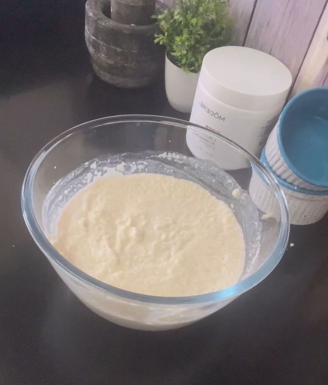 Step 1.2: Now add 1 cup water and give it a good mix