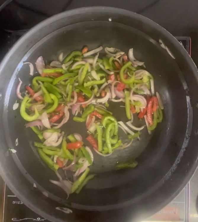 Step 1.1: Do not overcook, let the veggies be little crunchy