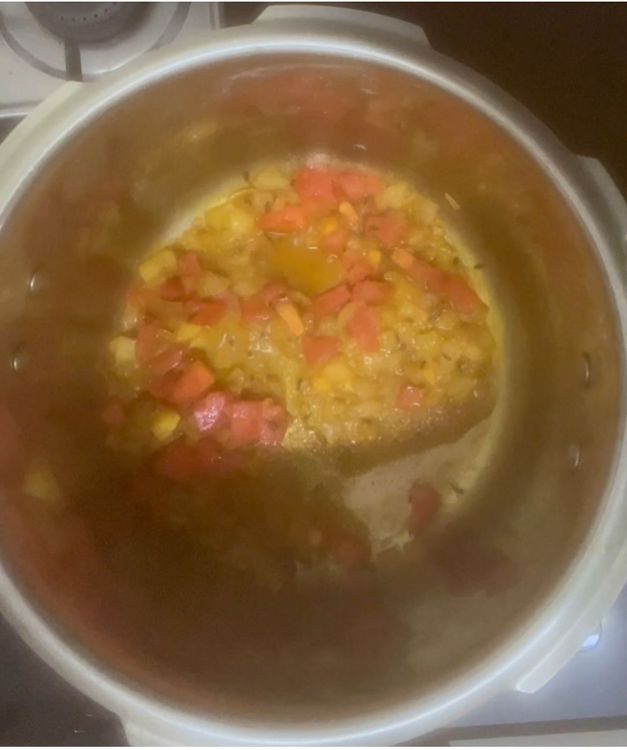 Step 1.1: Add little water and let it get soft and mushy
