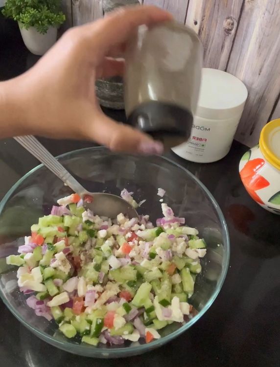 Step 1.1: Add salt and pepper or any seasoning of your choice