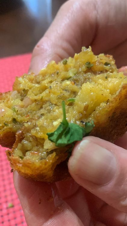Step 2.1: Place the fried cutlets on a paper towel-lined plate to remove excess oil