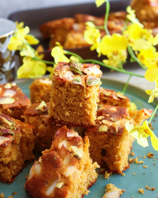 Easy Coconut Cake with Whole Wheat Flour  recipe