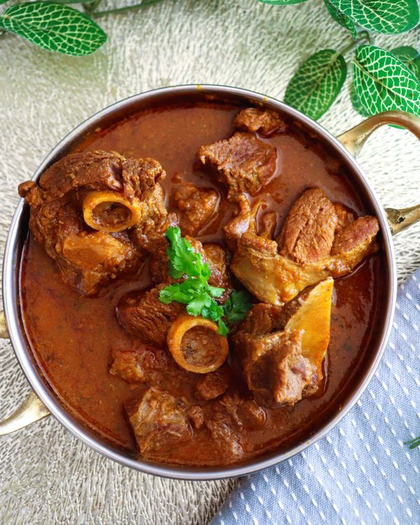 Dhaba-Style Mutton Curry (Goat Curry)  recipe