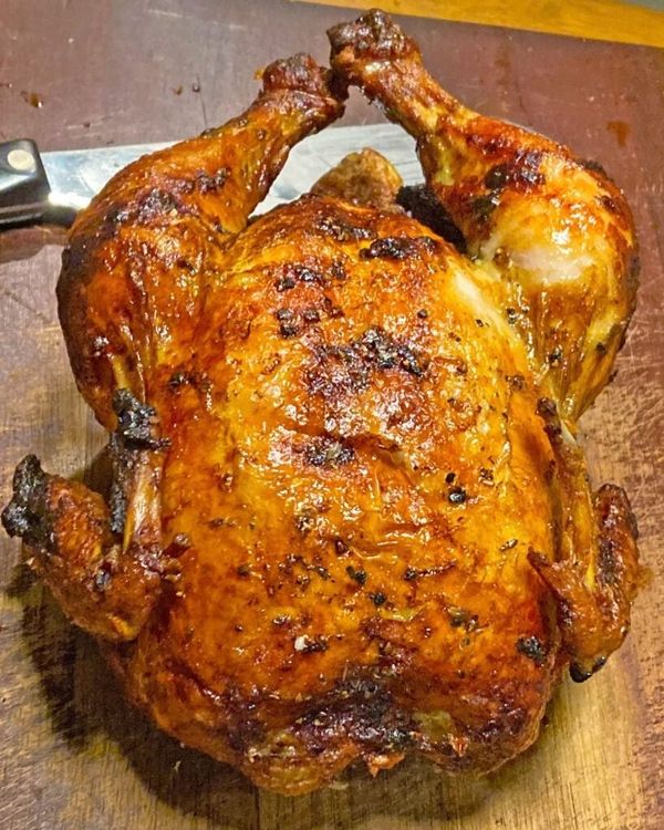 Air Fryer Rotisserie Chicken recipe