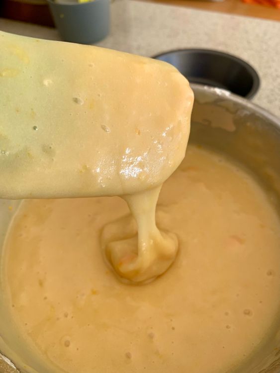 Step 4.1: Mix just until combined