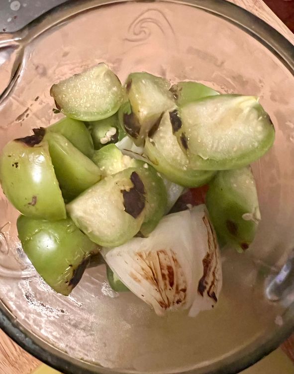 Step 1.1: Take the veggies off heat using tongs