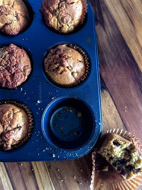 Cranberry Orange Muffins with Brown Sugar Swirl recipe