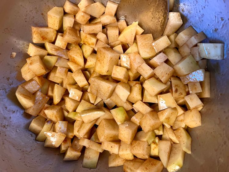 Step 1.1: Place your potatoes in a large bowl