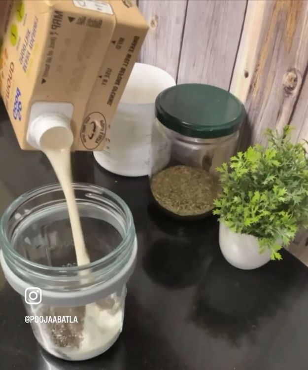 Step 1.2: In a [mason jar](https://amzn