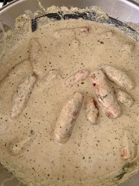Step 6.1: Cover and cook on low heat for 12-15 minutes until cooked through and infused with flavour