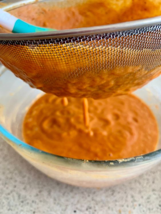 Step 2.2: Cool the mixture and blend it into a soft paste