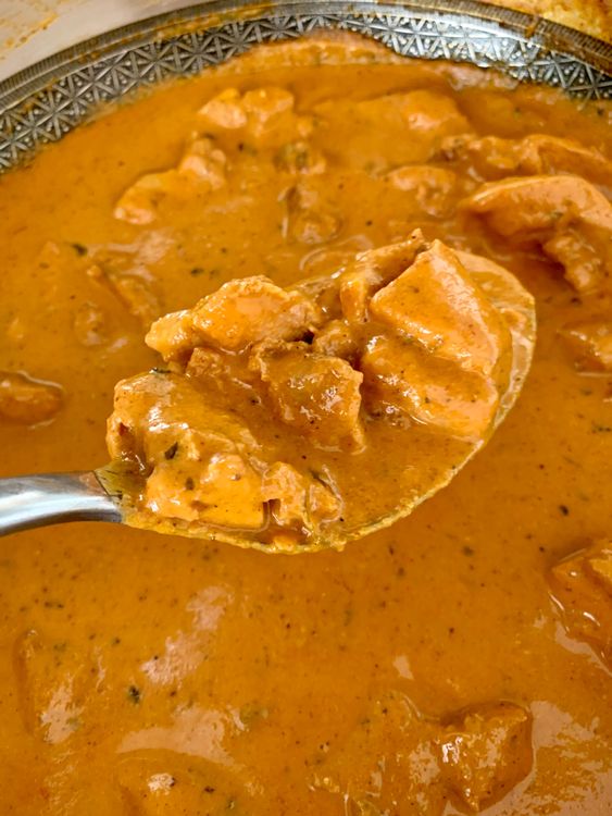 Step 2.1: Add the cream, adjust seasonings, cook for a few minutes cover, and turn off the heat