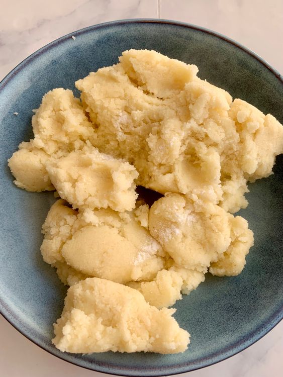 Step 2.1: Transfer to a plate and let it cool slightly