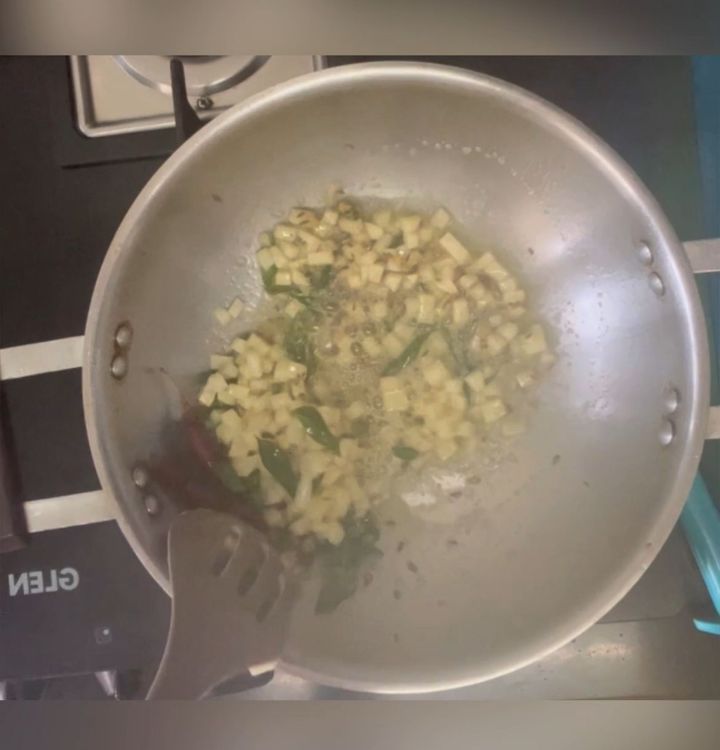 Step 1.1: Add chopped potato and cook till it’s completely soft
