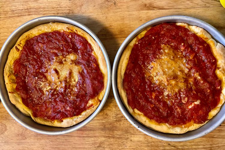 Step 1.1: Take out of the oven, let cool slightly, and serve!