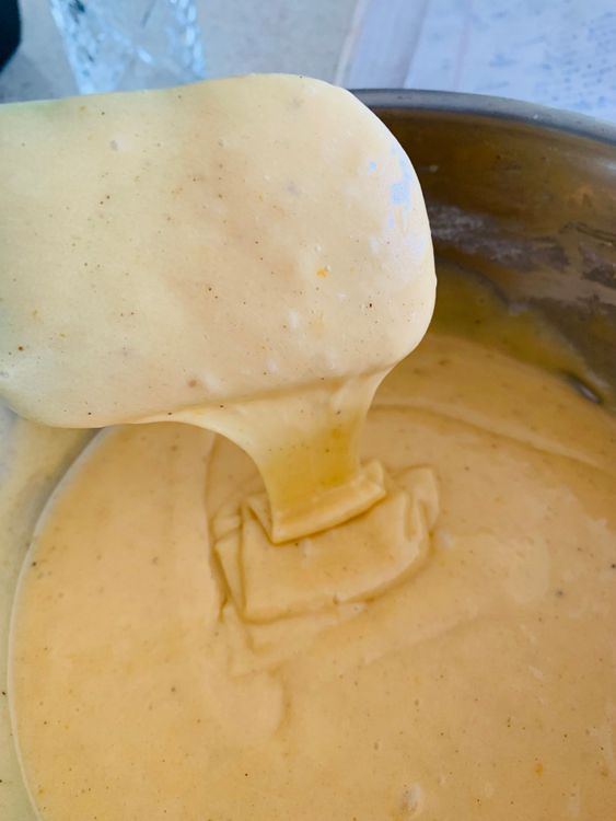 Step 4.2: Gently fold the sifted flour mixture into the wet mixture