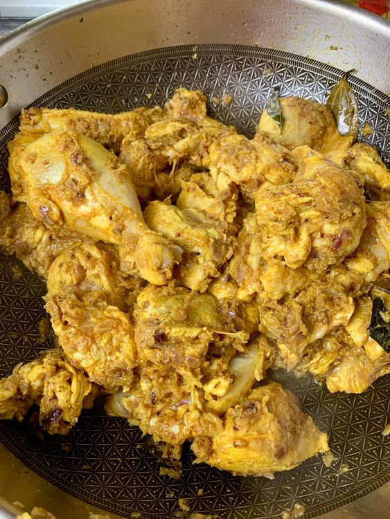 Step 3.2: Add the marinated chicken