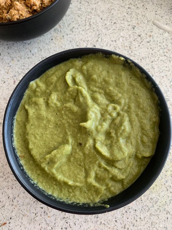 Step 3.2: In the same pan, add oil and fry the onions, garlic, and ginger until slightly browned on high heat