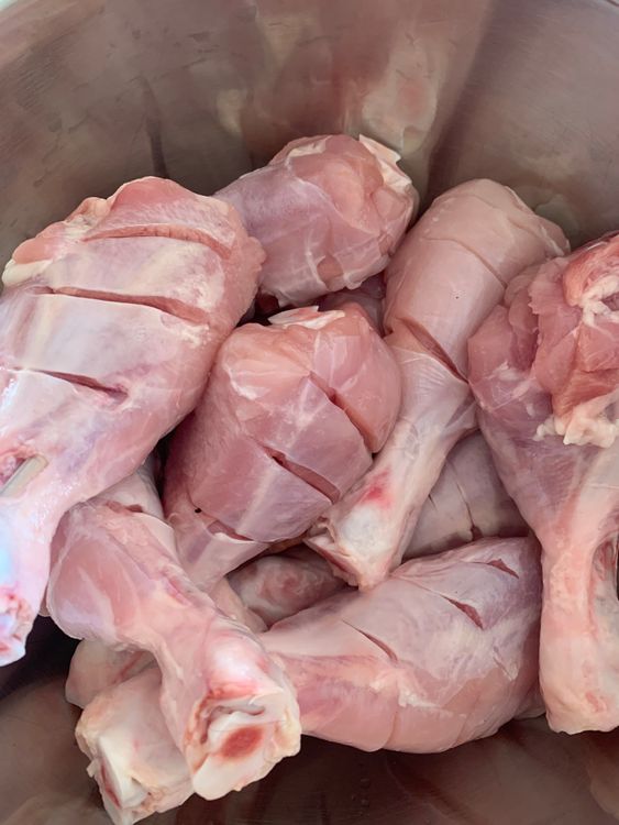 Step 1.1: Wash the chicken drums thoroughly with cold water and pat them dry using a kitchen towel