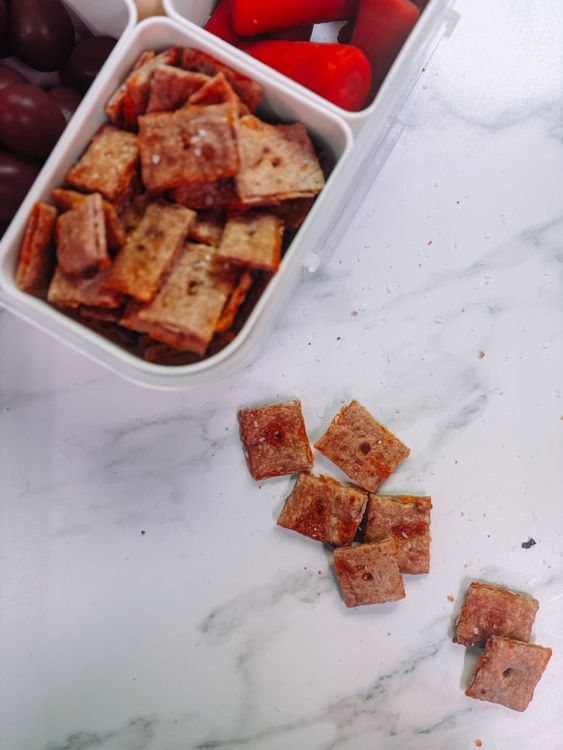 Crispy Sourdough Cheese Crackers (Cheez-It Copycat) recipe