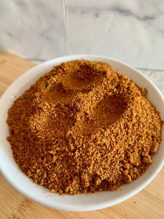 Step 4.1: Once cooled, transfer everything to a spice grinder