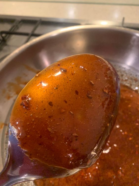 Step 2.2: Add water and jaggery to the pan