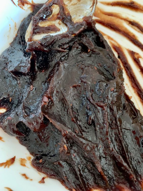 Step 1.2: Transfer the mixture to a plate and let it cool to room temperature