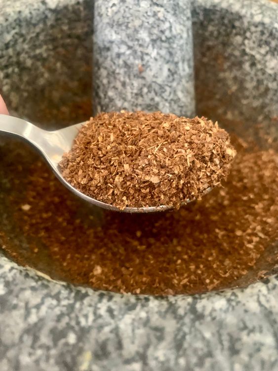Step 2.2: Dry-roast cumin and coriander seeds together until deep golden but not burnt
