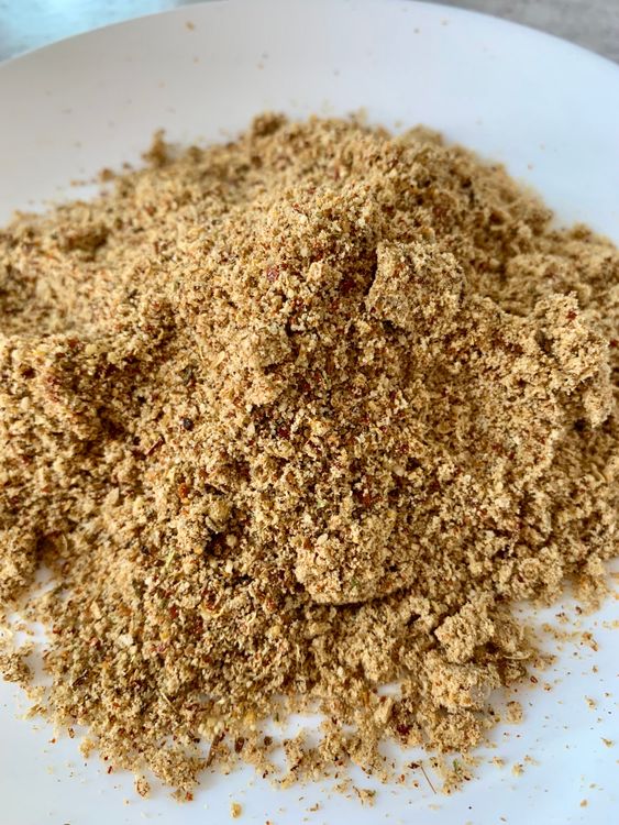 Step 2.1: Let them cool, then grind into a fine powder