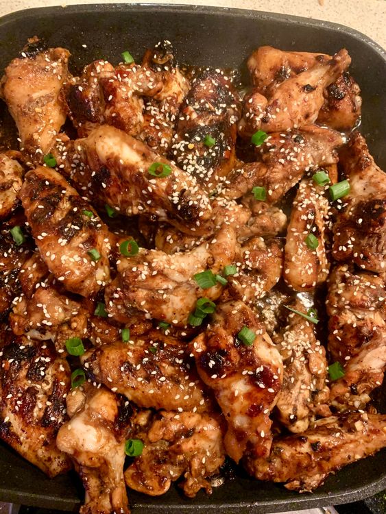 Step 2.2: Grill the chicken wings for about 15-20 minutes, turning occasionally, until they are cooked through and have a nice charred exterior