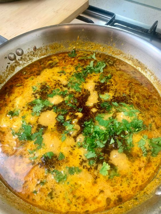 Step 1.1: Finish with roasted cumin powder and chopped coriander