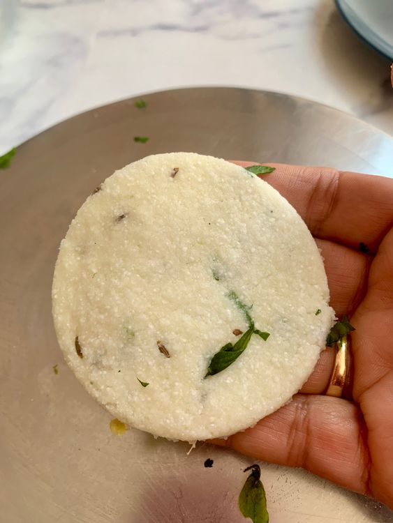 Step 3.3: Grease your hands with a little oil