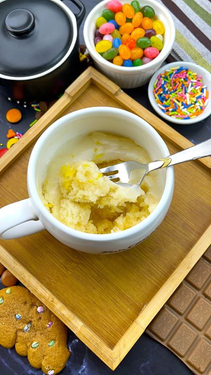 Step 1.2: Mix powdered sugar with lemon juice to make a glaze