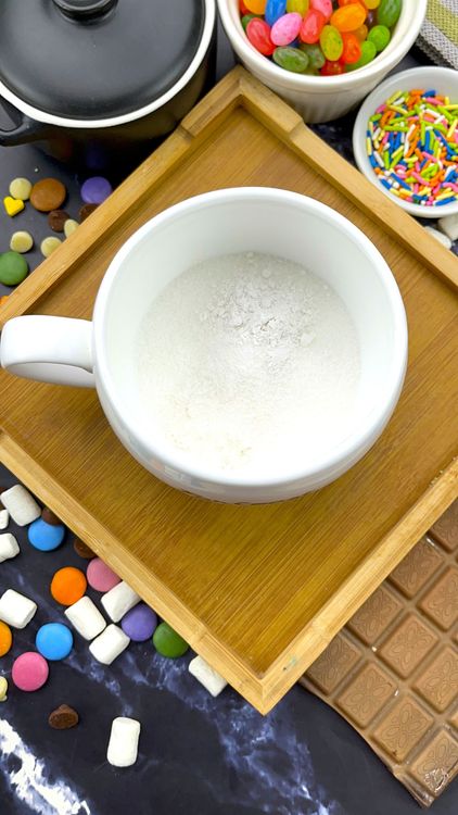 Step 2.1: In a [microwave-safe mug,](https://amzn