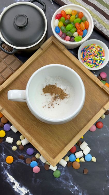 Step 1.1: In a [microwave-safe mug](https://amzn