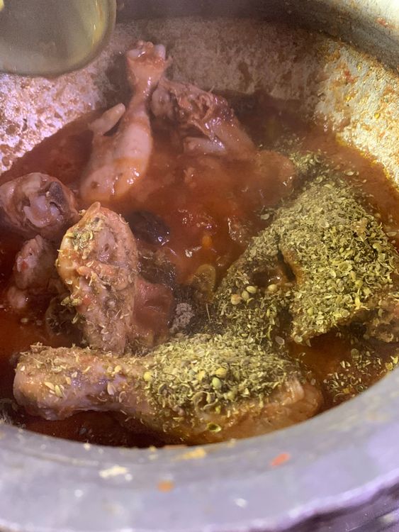 Step 1.1: Now add white pepper, green cardamom powder, cumin powder, black pepper powder, coriander powder, kashmiri red chilli powder