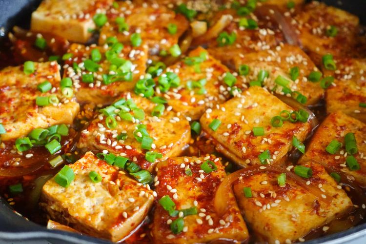 Spicy Korean Tofu recipe