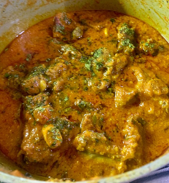 Step 1.1: Add kasuri methi and garam masala and mix well
