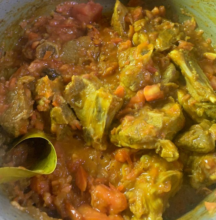 Step 1.2: Add the chopped tomatoes and tomato puree
